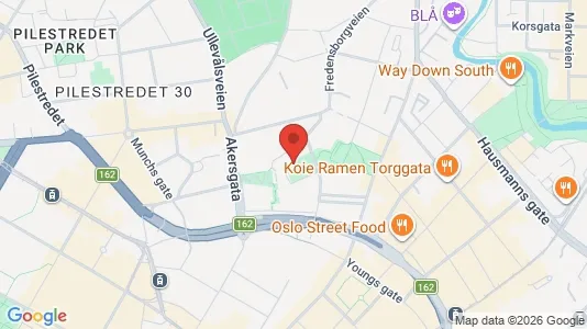 Apartments for rent i Oslo St. Hanshaugen - kort over placeringen