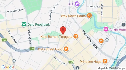 Apartments for rent i Oslo St. Hanshaugen - kort over placeringen