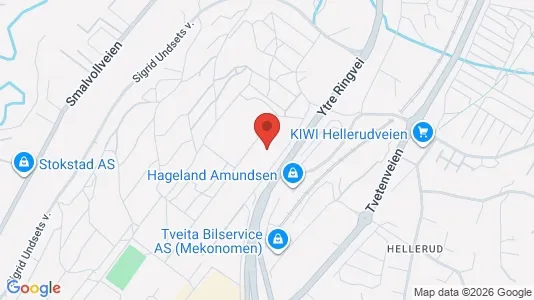Apartments for rent i Oslo Alna - kort over placeringen