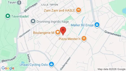 Apartments for rent i Oslo Gamle Oslo - kort over placeringen
