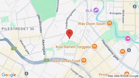 Apartments for rent i Oslo St. Hanshaugen - kort over placeringen
