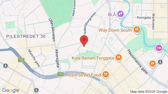 Apartments for rent i Oslo St. Hanshaugen - kort over placeringen