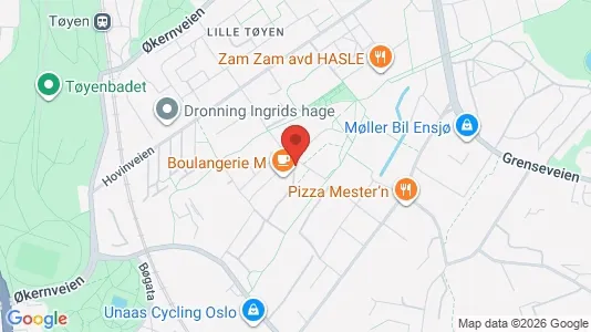 Apartments for rent i Oslo Gamle Oslo - kort over placeringen