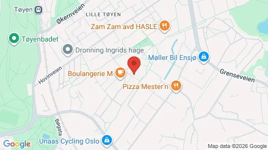 Apartments for rent i Oslo Gamle Oslo - kort over placeringen