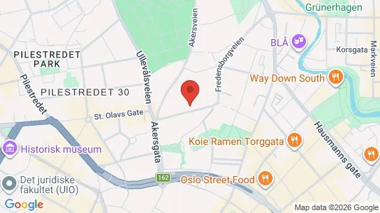 Apartments for rent i Oslo St. Hanshaugen - kort over placeringen