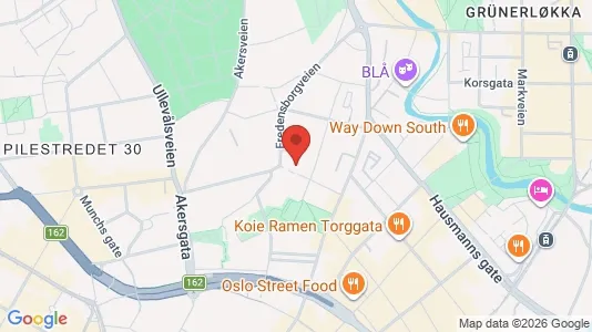 Apartments for rent i Oslo St. Hanshaugen - kort over placeringen