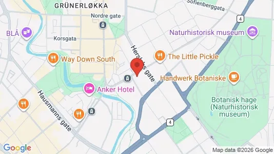 Apartments for rent i Oslo Gamle Oslo - kort over placeringen
