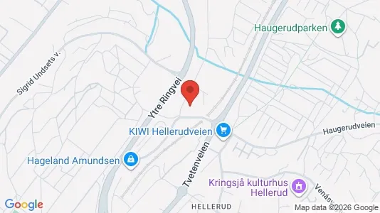 Apartments for rent i Oslo Alna - kort over placeringen