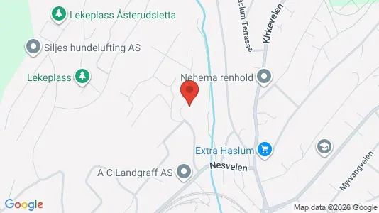 Apartments for rent i Bærum - kort over placeringen