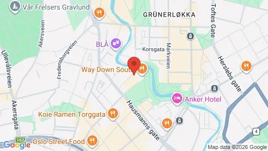 Apartments for rent i Oslo Grünerløkka - kort over placeringen