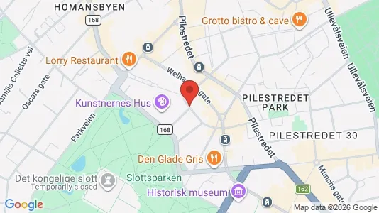 Apartments for rent i Oslo Sentrum - kort over placeringen