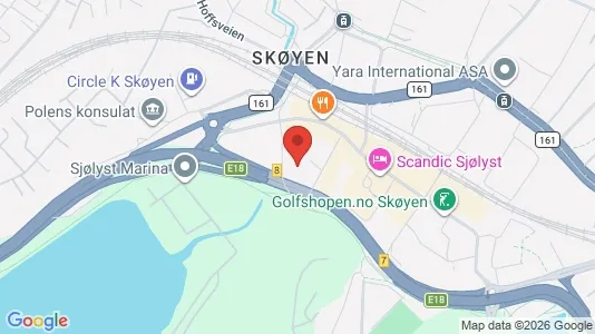 Apartments for rent i Oslo Ullern - kort over placeringen