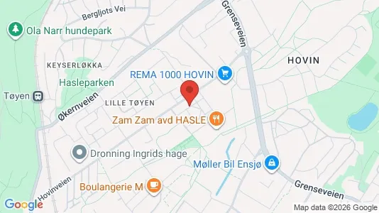 Apartments for rent i Oslo Gamle Oslo - kort over placeringen