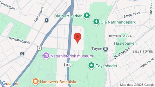 Apartments for rent i Oslo Grünerløkka - kort over placeringen