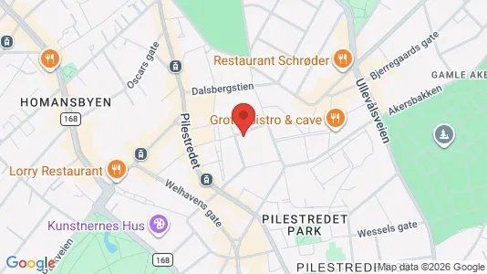 Apartments for rent i Oslo St. Hanshaugen - kort over placeringen