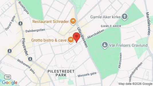 Rooms for rent i Oslo St. Hanshaugen - kort over placeringen