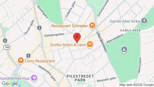 Apartments for rent i Oslo St. Hanshaugen - kort over placeringen
