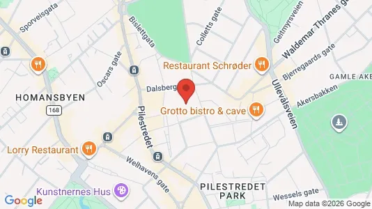 Apartments for rent i Oslo St. Hanshaugen - kort over placeringen