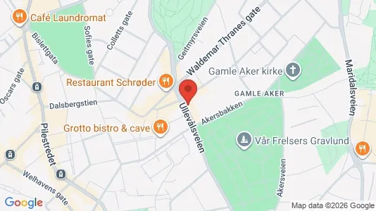 Apartments for rent i Oslo St. Hanshaugen - kort over placeringen