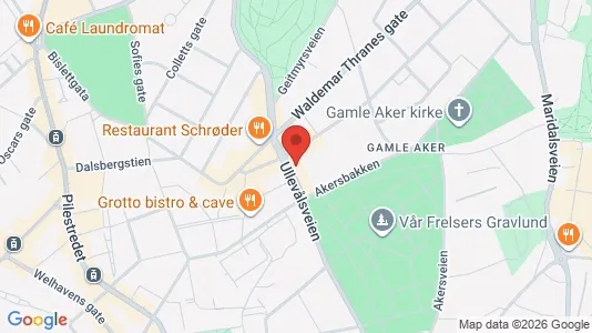 Apartments for rent i Oslo St. Hanshaugen - kort over placeringen