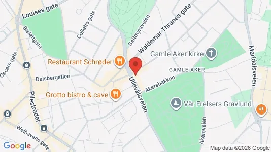 Apartments for rent i Oslo St. Hanshaugen - kort over placeringen