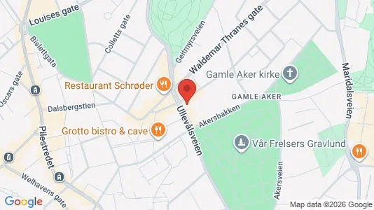 Apartments for rent i Oslo St. Hanshaugen - kort over placeringen