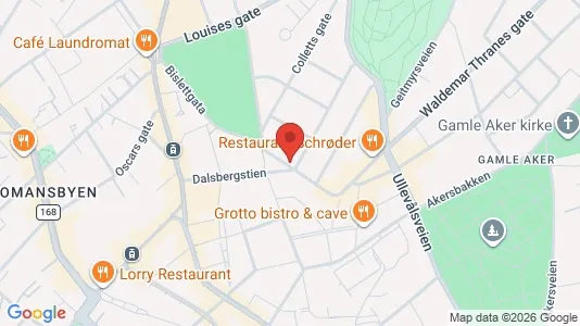 Apartments for rent i Oslo St. Hanshaugen - kort over placeringen