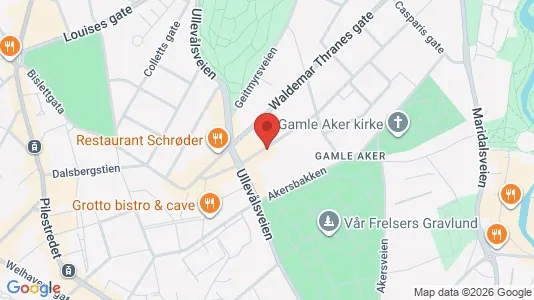 Apartments for rent i Oslo St. Hanshaugen - kort over placeringen