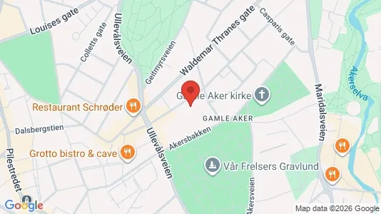 Apartments for rent i Oslo St. Hanshaugen - kort over placeringen