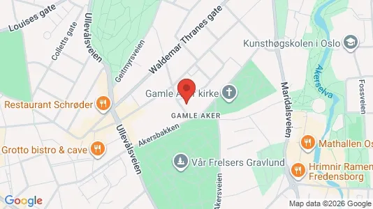 Apartments for rent i Oslo St. Hanshaugen - kort over placeringen