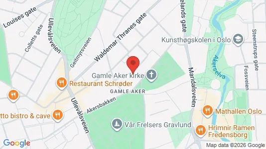 Rooms for rent i Oslo St. Hanshaugen - kort over placeringen