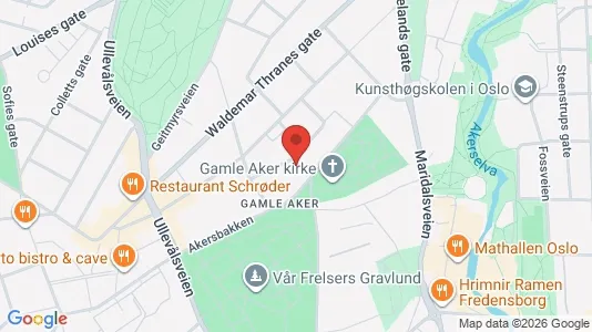 Apartments for rent i Oslo St. Hanshaugen - kort over placeringen