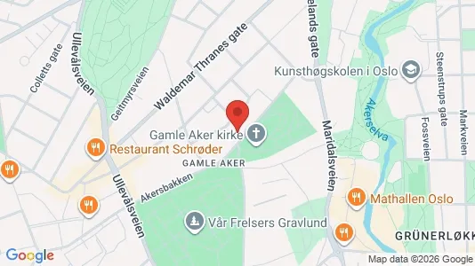 Apartments for rent i Oslo St. Hanshaugen - kort over placeringen