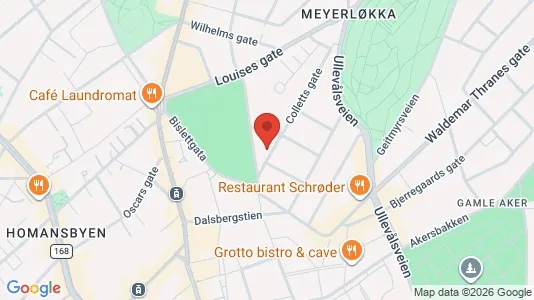 Apartments for rent i Oslo St. Hanshaugen - kort over placeringen