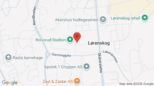 Apartments for rent i Lørenskog - kort over placeringen