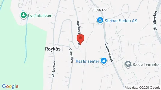 Rooms for rent i Lørenskog - kort over placeringen
