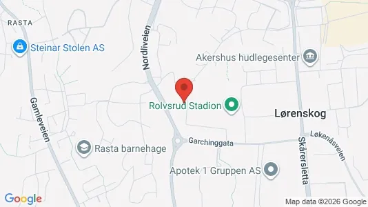 Apartments for rent i Lørenskog - kort over placeringen