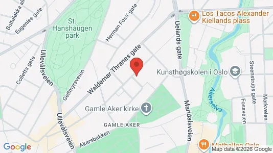 Apartments for rent i Oslo St. Hanshaugen - kort over placeringen