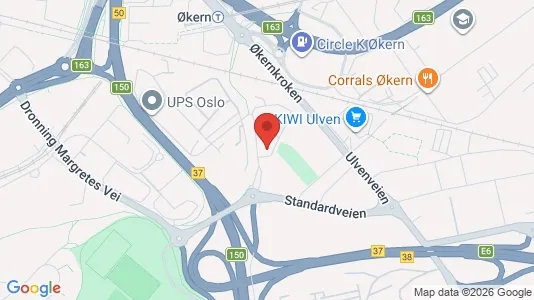 Apartments for rent i Oslo Bjerke - kort over placeringen
