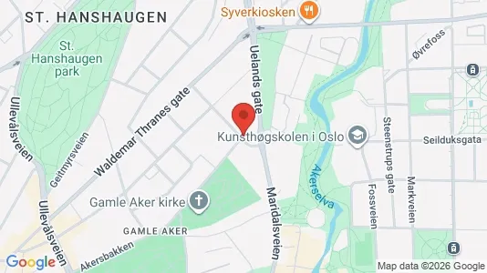 Apartments for rent i Oslo St. Hanshaugen - kort over placeringen
