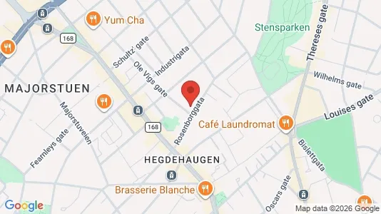 Apartments for rent i Oslo Frogner - kort over placeringen