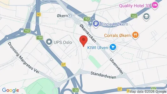 Apartments for rent i Oslo Bjerke - kort over placeringen