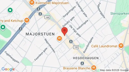 Apartments for rent i Oslo Frogner - kort over placeringen