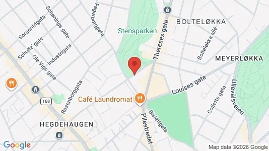 Apartments for rent i Oslo Frogner - kort over placeringen