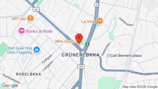 Apartments for rent i Oslo Grünerløkka - kort over placeringen