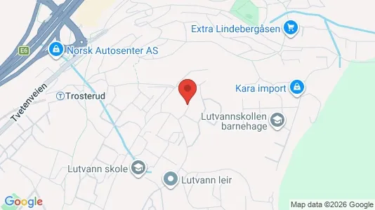 Apartments for rent i Oslo Alna - kort over placeringen
