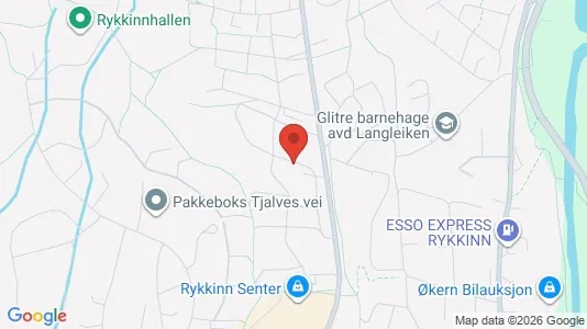 Rooms for rent i Bærum - kort over placeringen