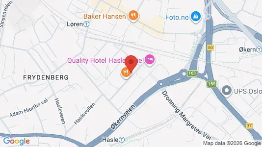 Apartments for rent i Oslo Grünerløkka - kort over placeringen