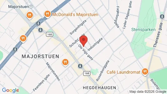Apartments for rent i Oslo Frogner - kort over placeringen