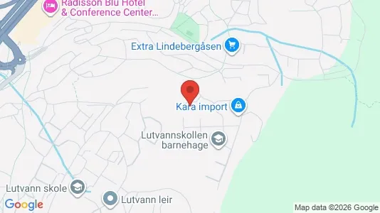 Apartments for rent i Oslo Alna - kort over placeringen